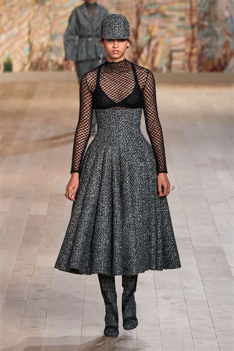 fashion week dior 2021|christian Dior fall 2021 dresses.